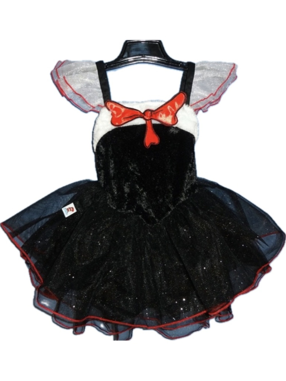 Dr. Seuss Cat in the Hat Little Girls size 4-6X Costume Dress Halloween